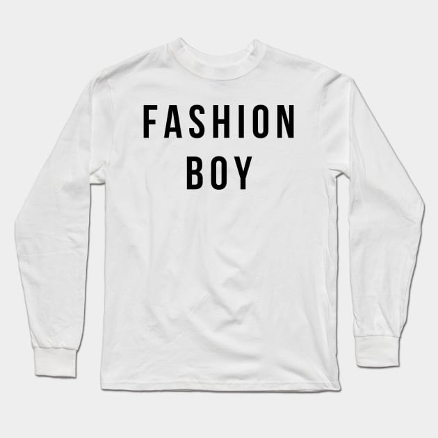 Fashion Boy Long Sleeve T-Shirt by TintedRed